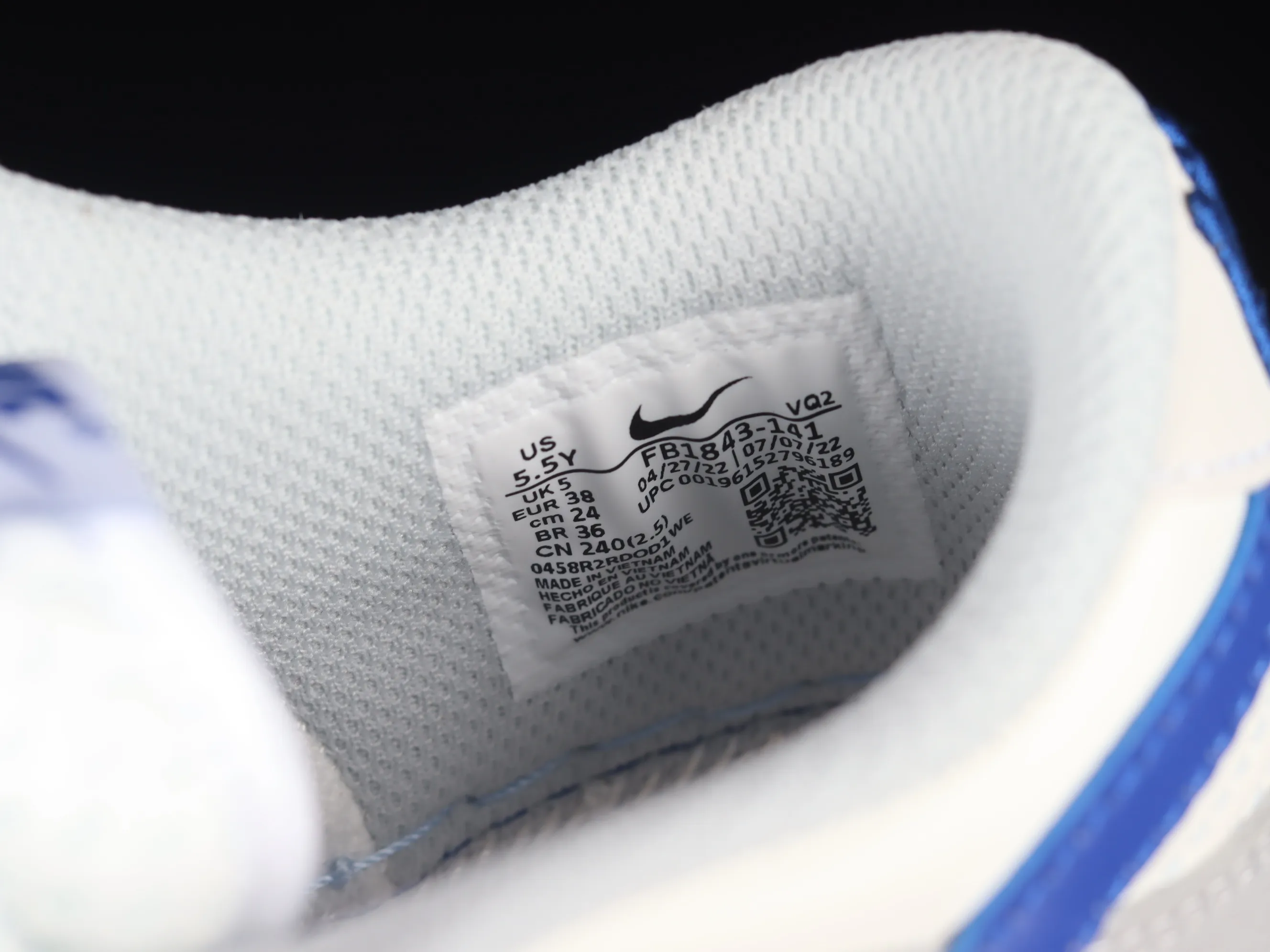 All categories Nk SB Dunk series Nk SB Dunk Low low-top sneakers F version Nk Dunk Low sea salt blue color SB smashed backboard fashion casual sneakers FB1843-141